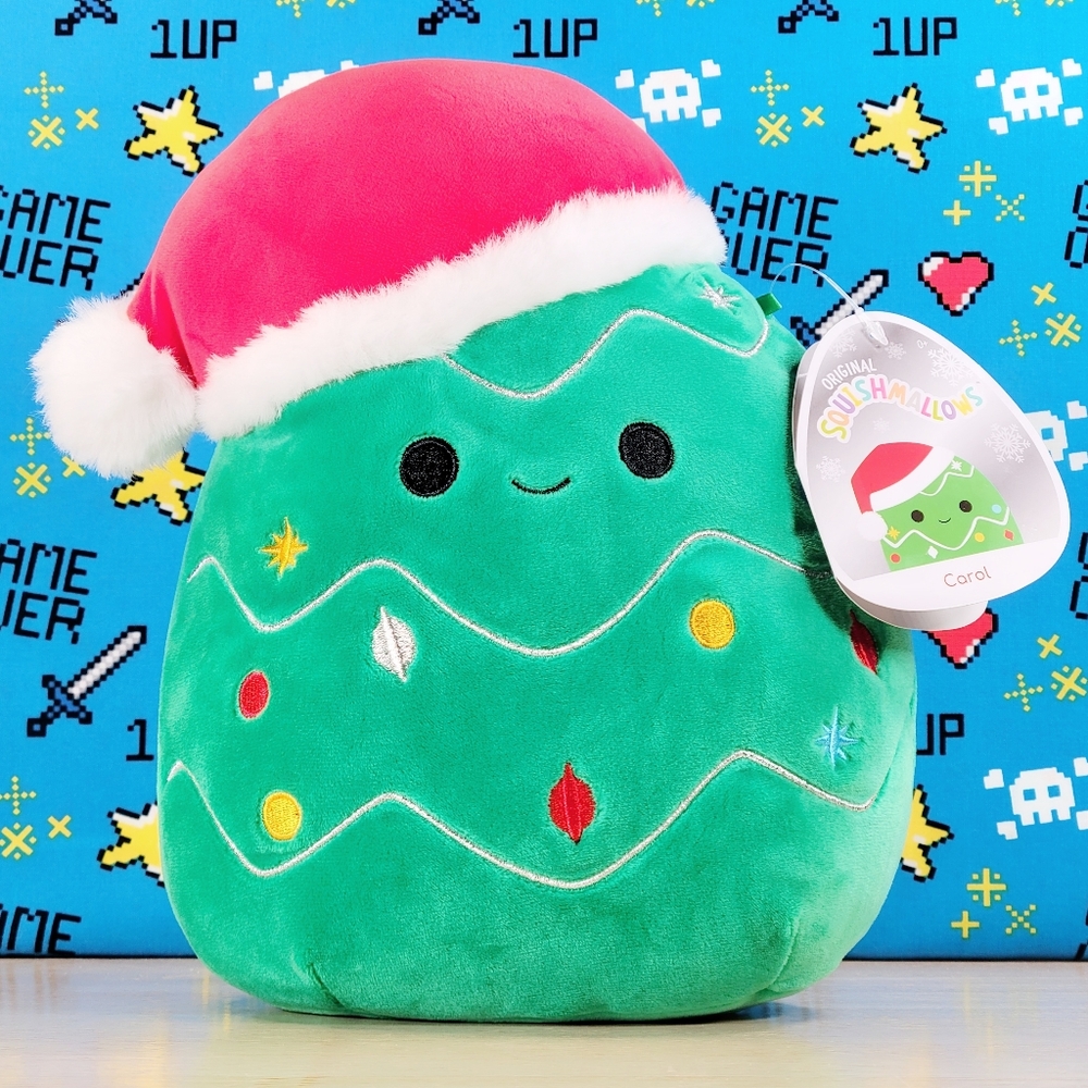 Squishmallow Carol the Christmas Tree 8" UltraSoft Stuffed X-mas Toy Plush NWT